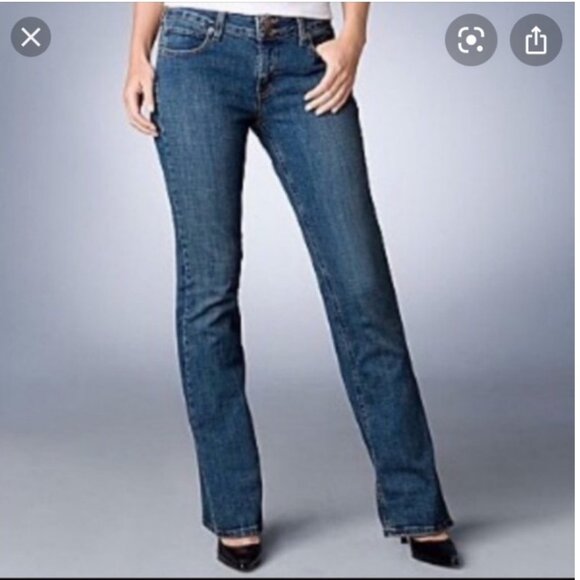 Levis Slender Boot Cut 526 Jeans Sz 12 Medium - Picture 1 of 16